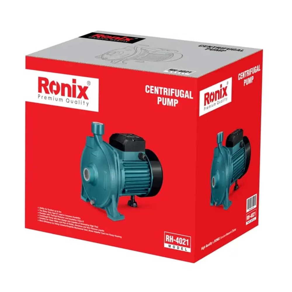 BOMBA DE AGUA CENTRIFUGA 1HP RONIX RH-4021 INDUSTRIAL - 5