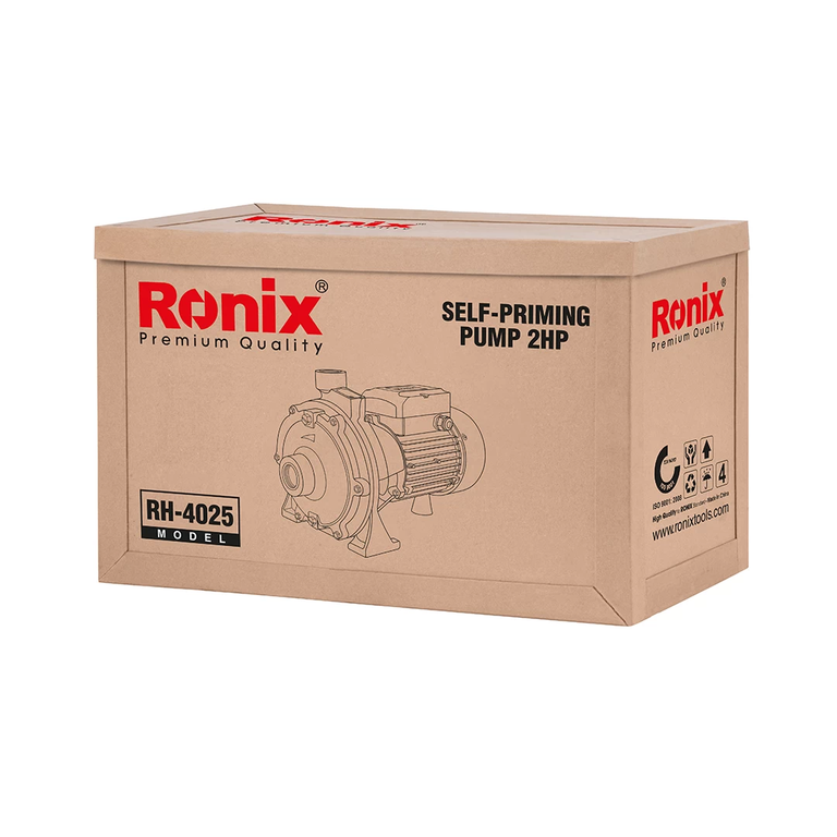 BOMBA DE AGUA CENTRIFUGA 2HP RONIX RH-4025 INDUSTRIAL - 5