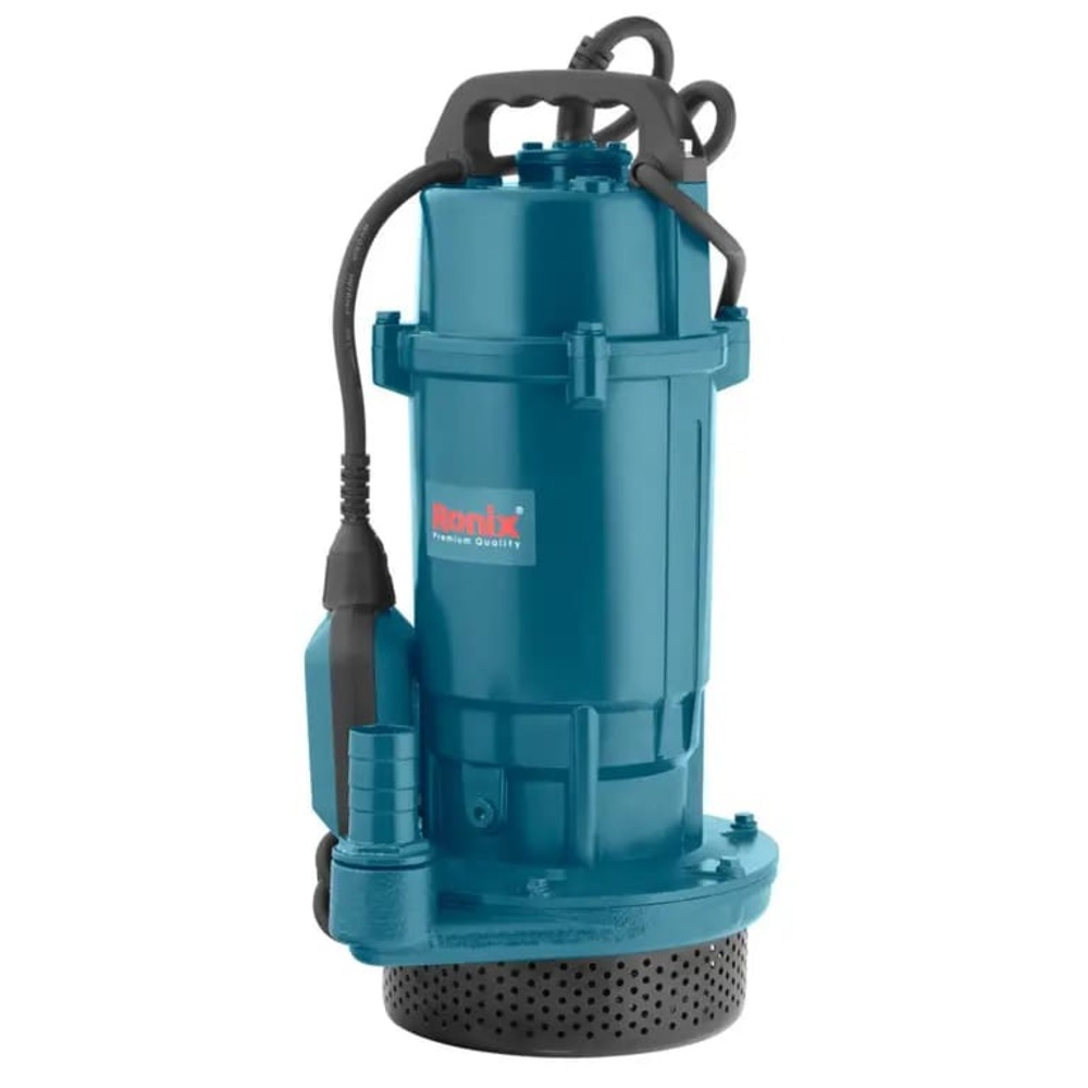 BOMBA SUMERGIBLE DE HIERRO FUNDIDO 1HP RONIX RH-4032 AGUA LIMPIA - 3
