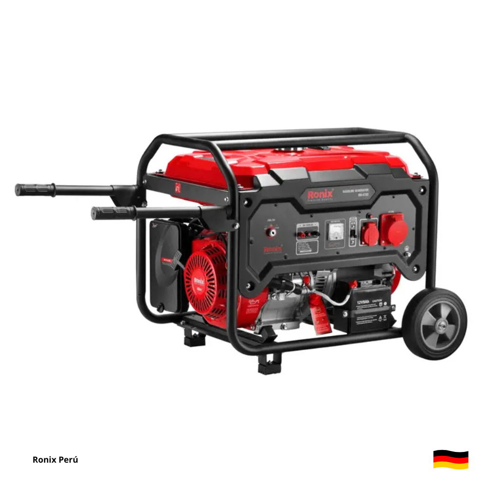 GENERADOR 5500W A GASOLINA 4 TIEMPOS RONIX RH-4782 - 1