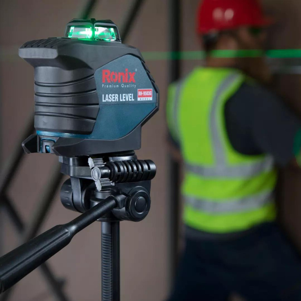 NIVEL LASER LUZ VERDE RONIX RH-9503G - 2