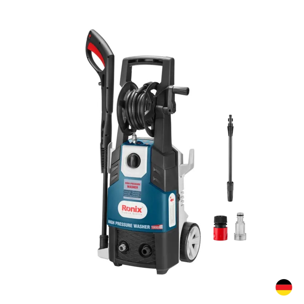HIDROLAVADORA ELÉCTRICA 1800W 140BAR RONIX RP-0140 - 1