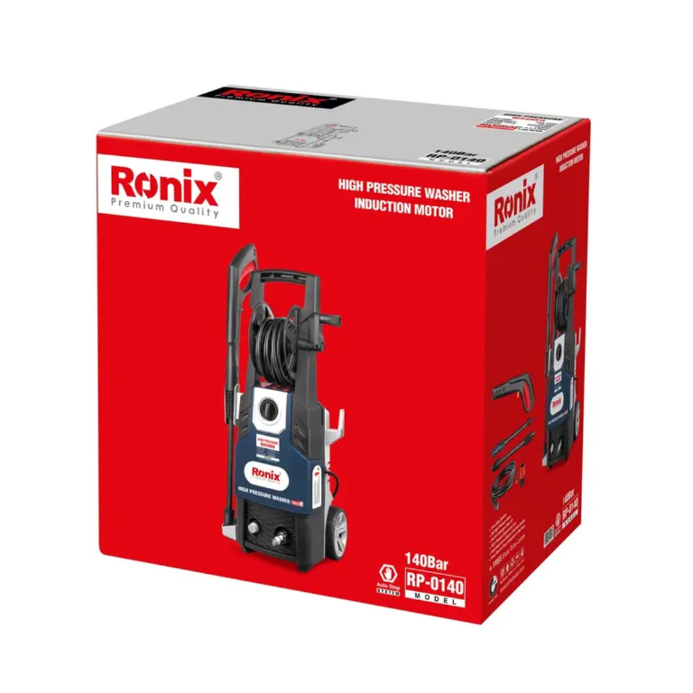 HIDROLAVADORA ELÉCTRICA 1800W 140BAR RONIX RP-0140 - 5