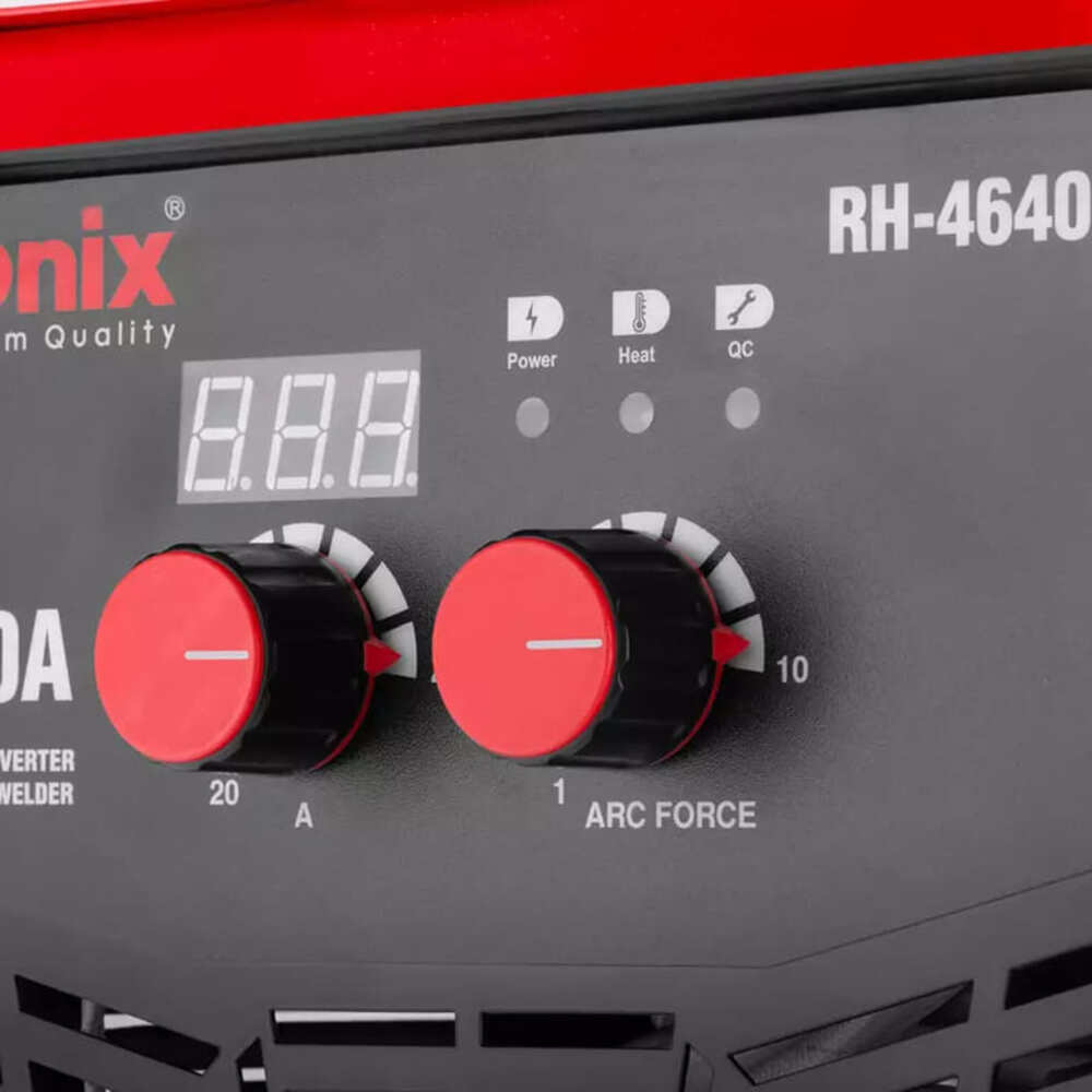 MÁQUINA DE SOLDAR 400A INVERTER DC ARC IGBT RONIX RH-4640 INDUSTRIAL - 2