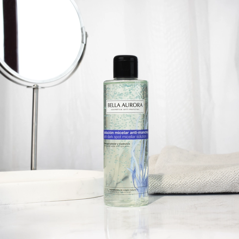 SOLUCIÓN MICELAR ANTI-MANCHAS CLEANSING 200ML BELLA AURORA - 3