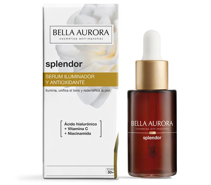 SERUM ILUMINADOR Y ANTIOXIDANTE SPLENDOR 30ML BELLA AURORA - 1