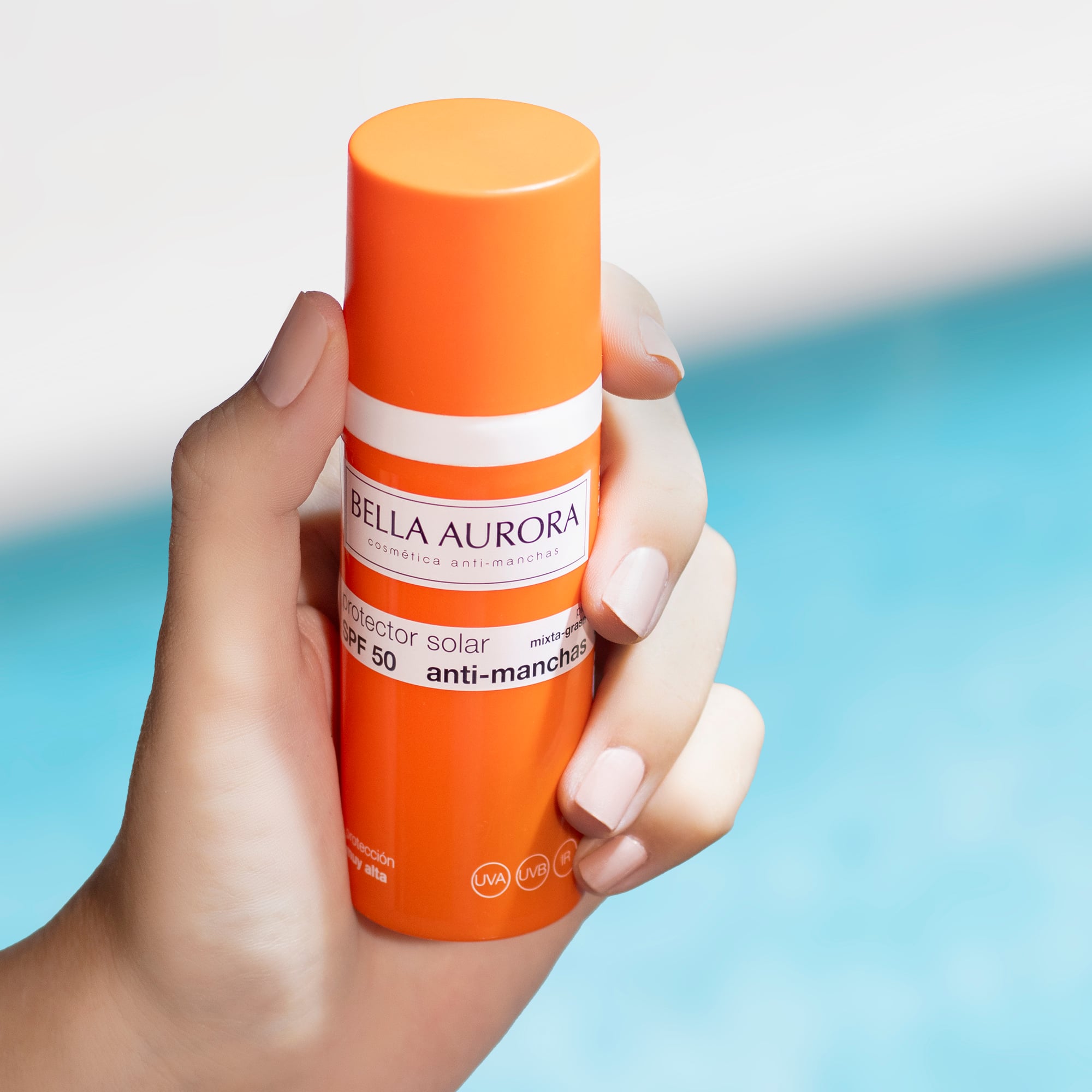 FOTOPROTECTOR ANTI-MANCHAS SPF50+. PIEL MIXTA-GRASA SUN 50ML BELLA AURORA - 4