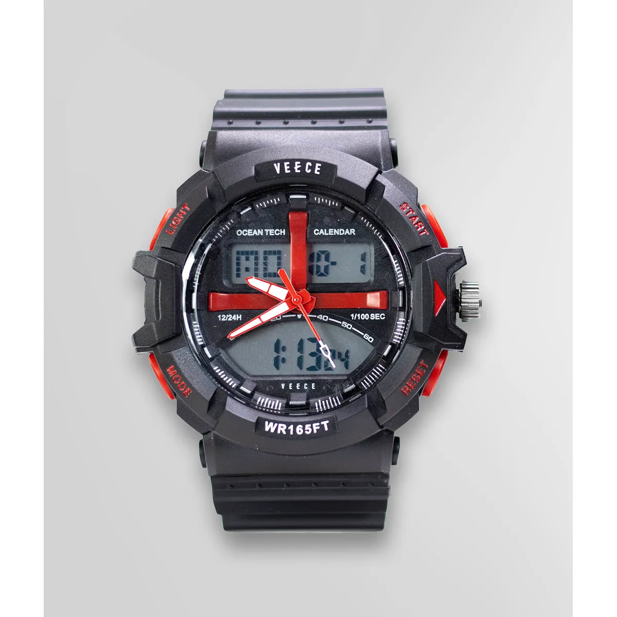 RELOJ ROJO VEECE - 1