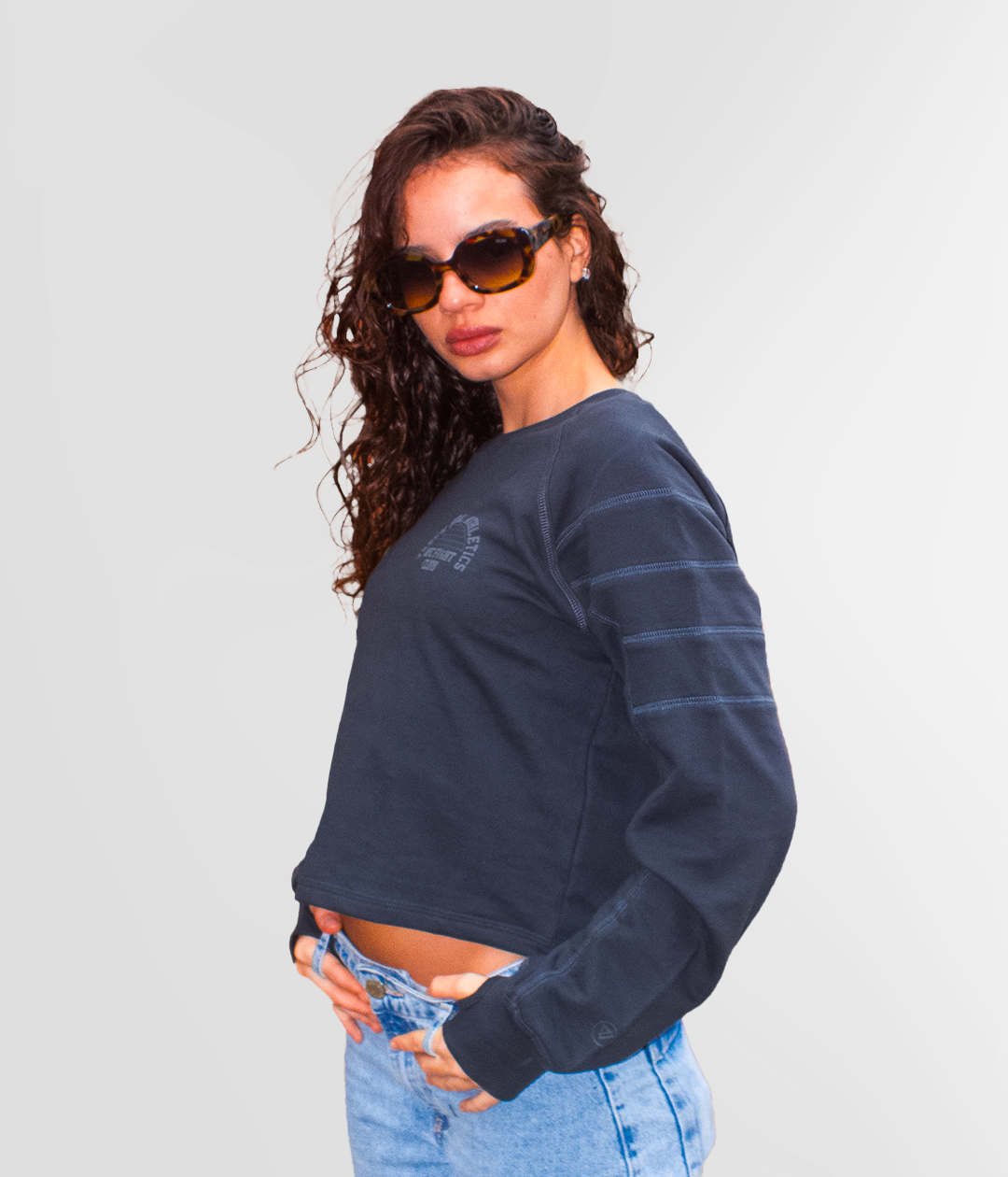 POLERA UFC FIGHT CLUB CREW CROP MUJER VEECE - 2