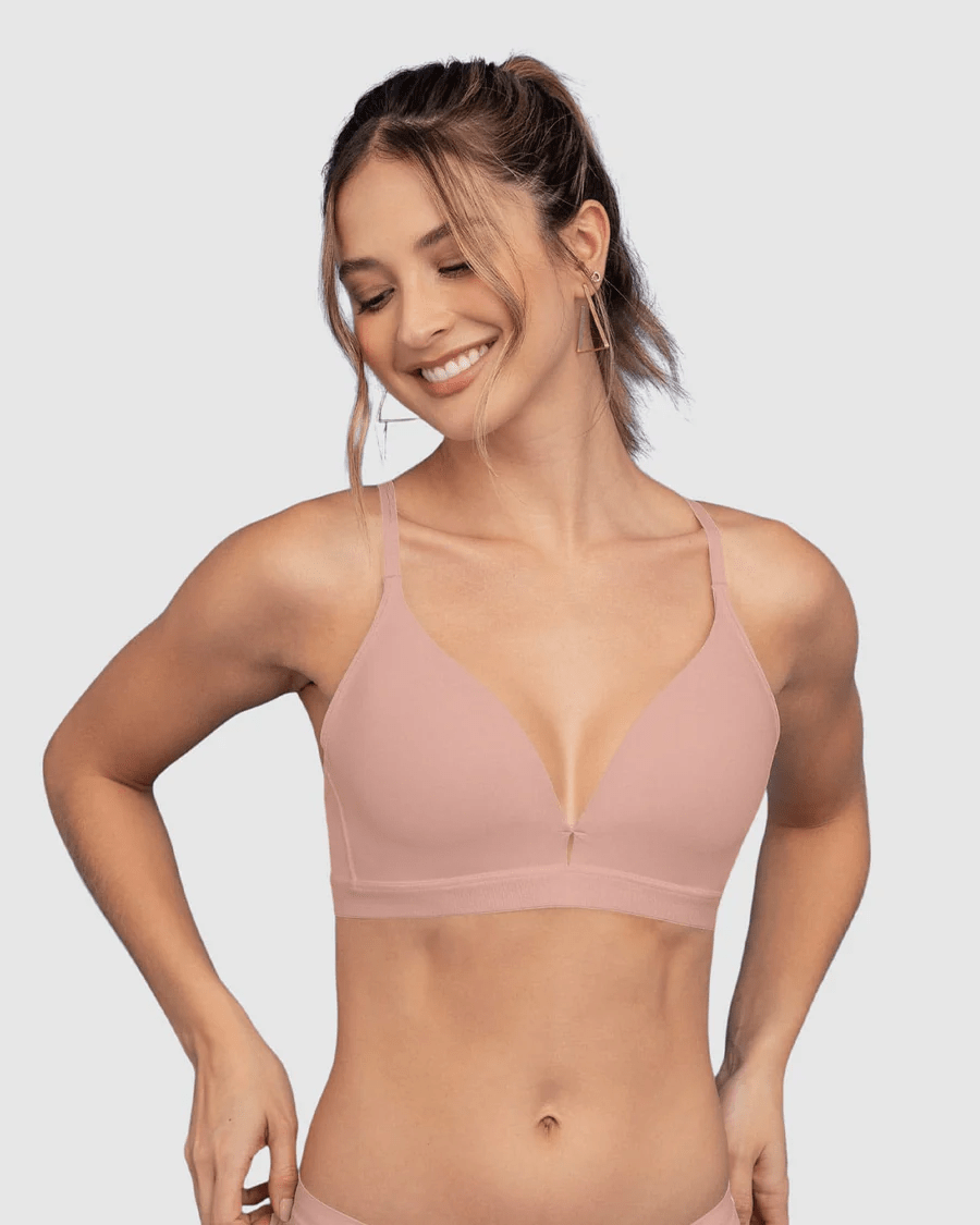 BRASIER CÓMODO SIN ARCO NI REALCE ESSENTIAL DAY BRA - 1
