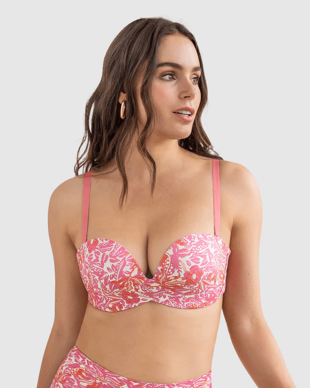 BRASIER STRAPLESS ANTIGRAVEDAD DE REALCE ALTO SIN ARCO - 1