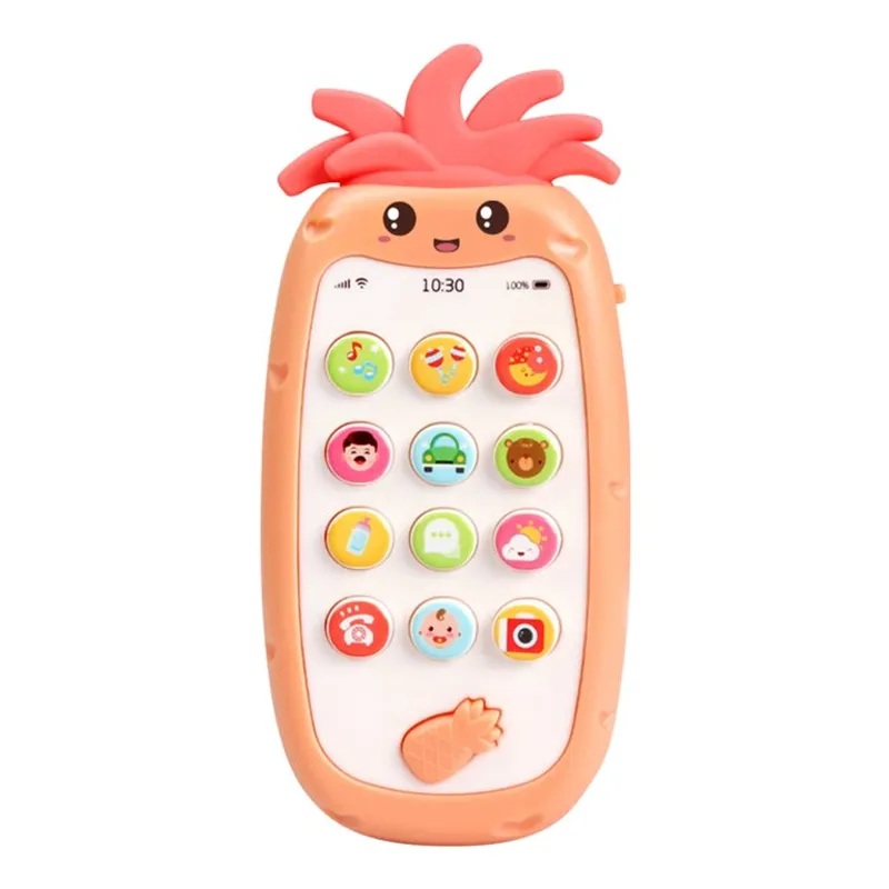 CELULAR DIDÁCTICO PARA BEBES PIÑA ROSADO - 1