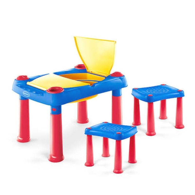 MESA  DIDÁCTICA CON ABERTURAS - 1