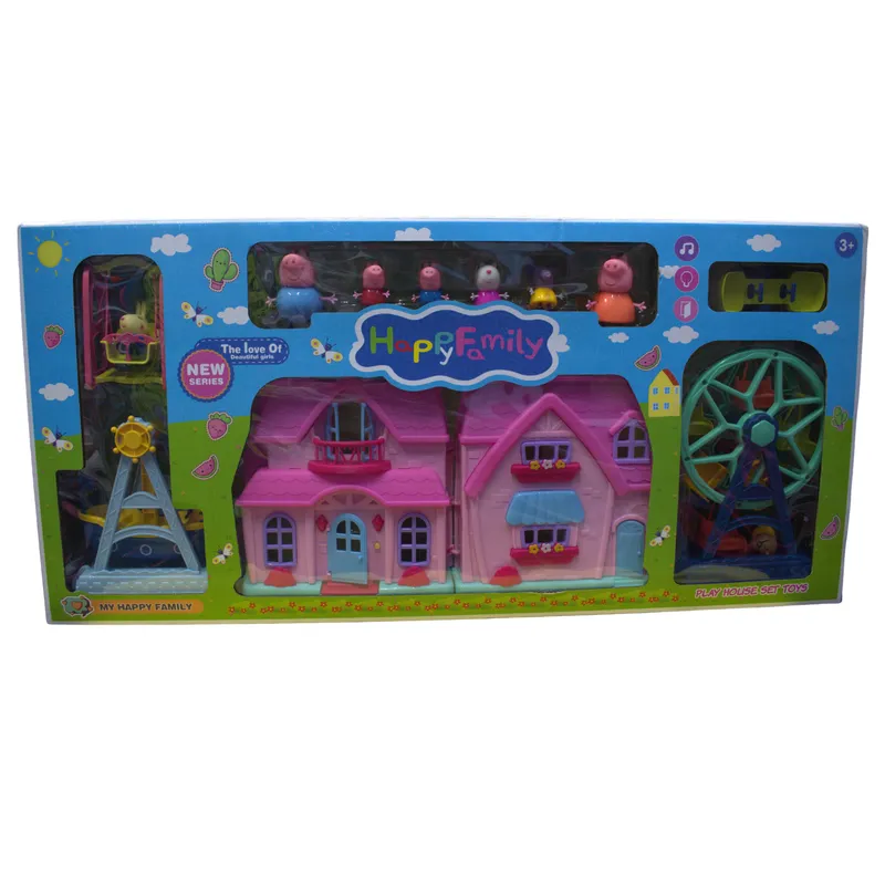 PARQUE CON RULETA DE PEPPA CON DIVERSOS PERSONAJES - 1