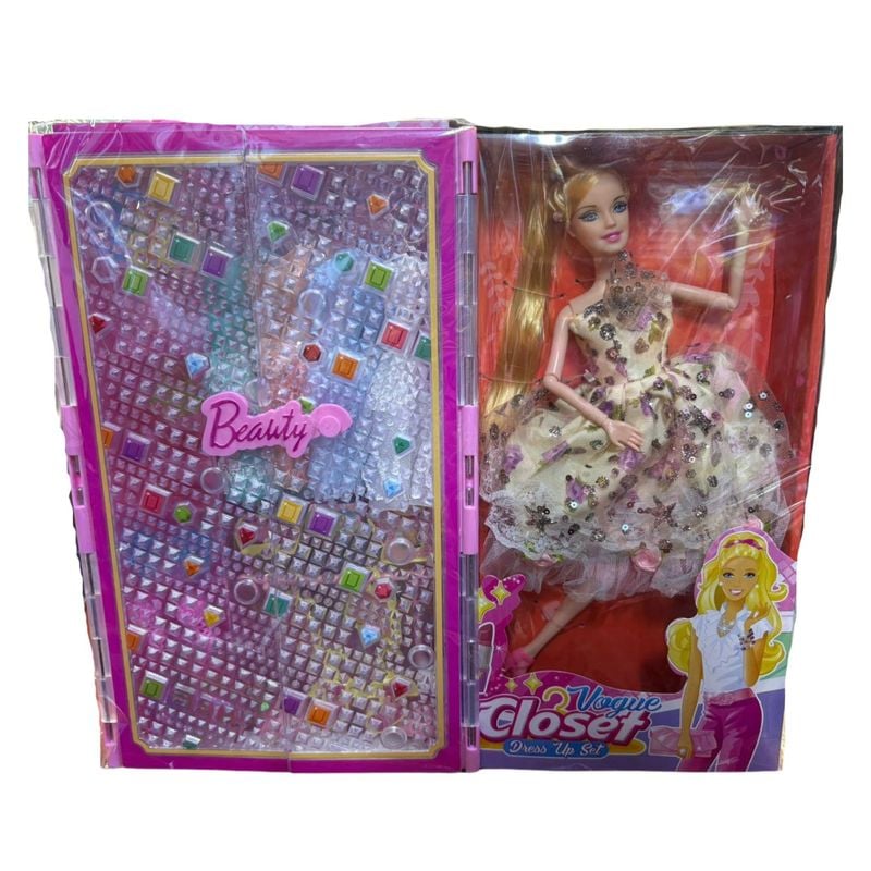MUÑECA CON ARMARIO DE LUCES - 1
