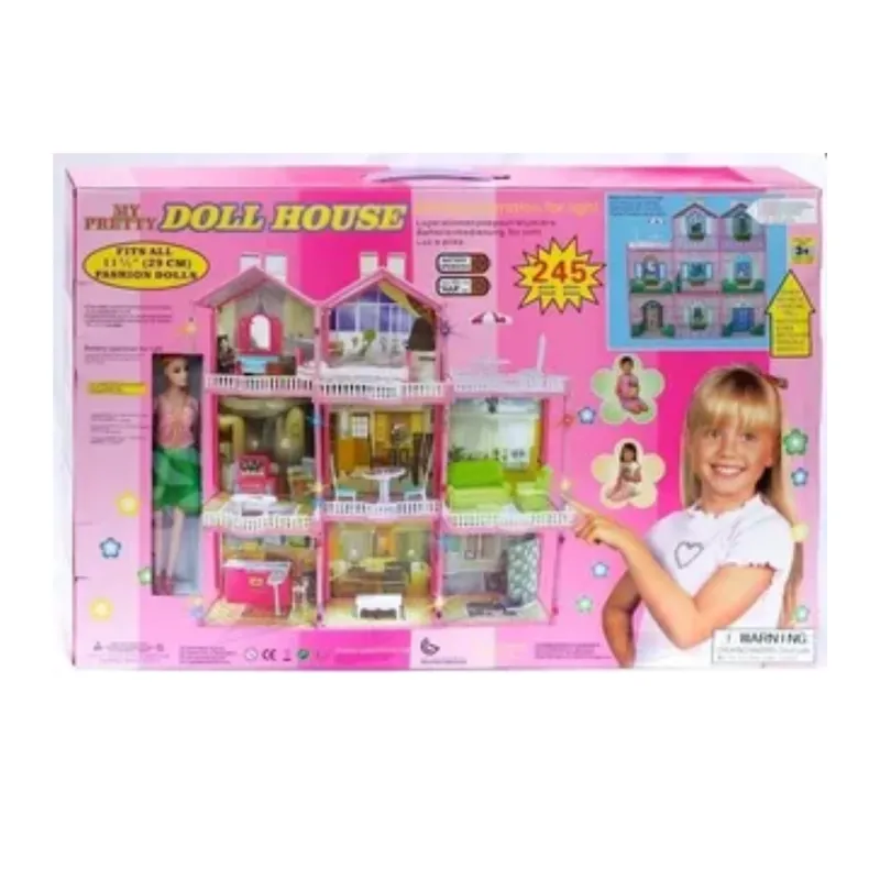 CASA PARA MUÑECAS DE 245 PIEZAS - 1