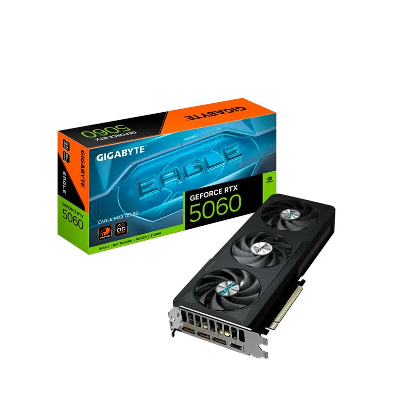 TARJETA DE VIDEO NVIDIA RTX5060 GIGABYTE 8GB OC EAGLE MAX GDDR7 - 1