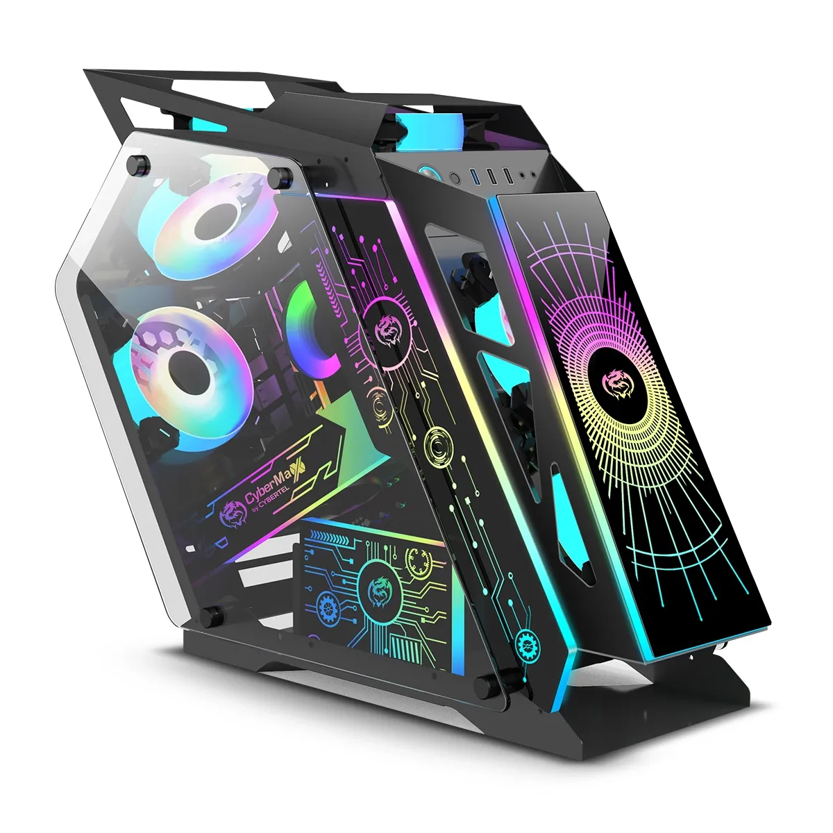 COMPUTADORA GAMER ROBOT CORE I5 12400F RAM 16GB SSD 1TB RTX 5060 8GB - 4