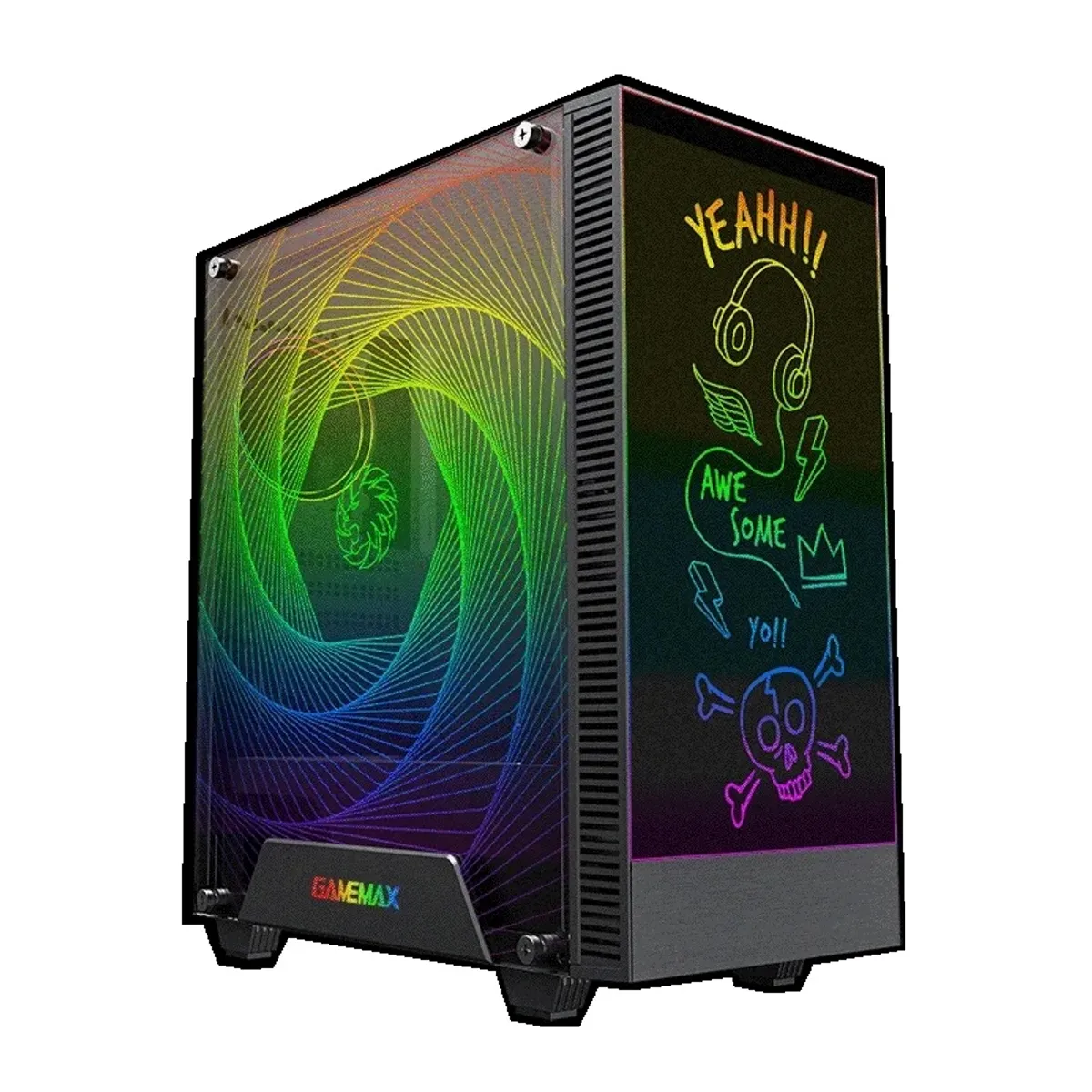 COMPUTADORA COMPLETA RYZEN 7 5700G RAM 16GB DISCO SSD 500GB MONITOR 24' FULL HD - 4