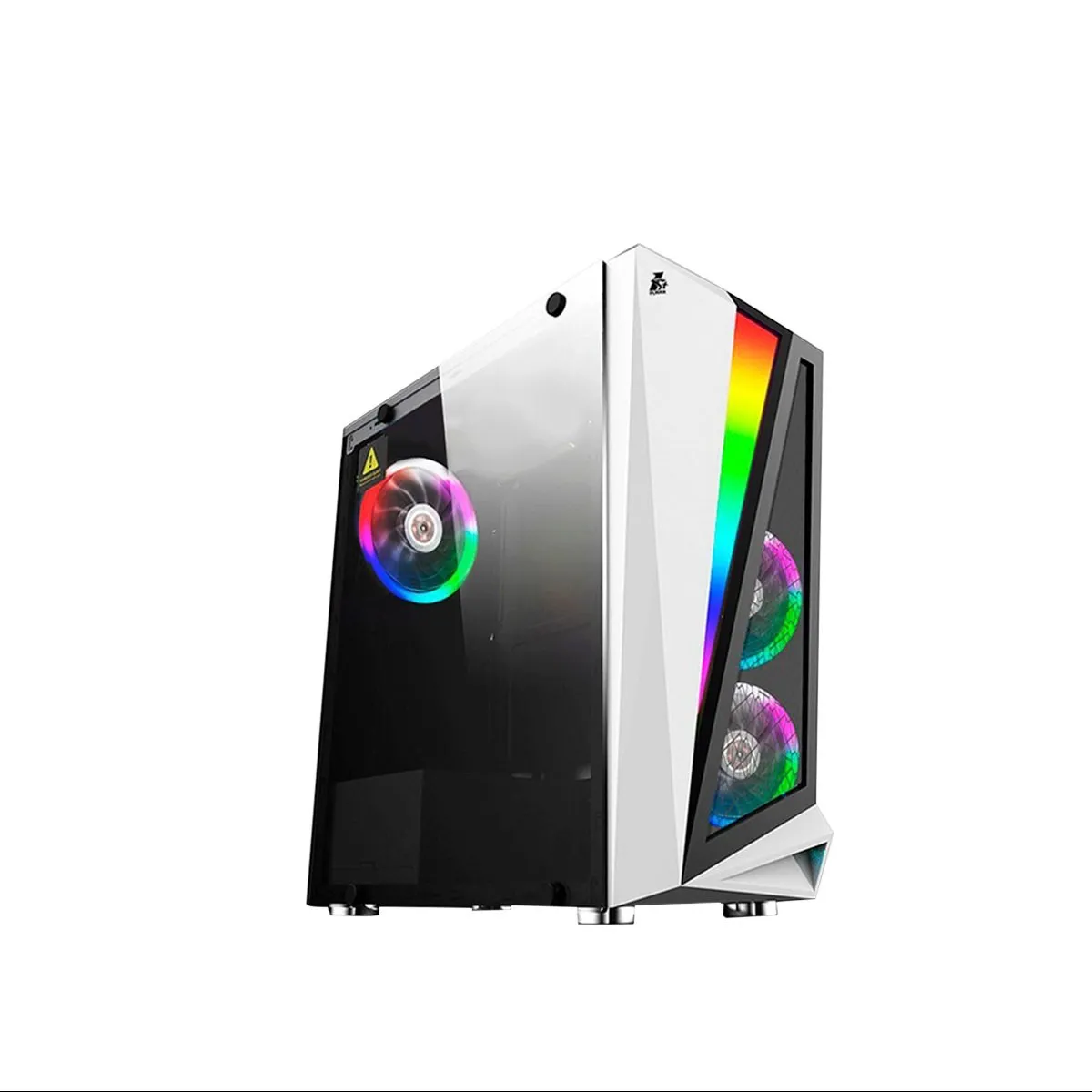 COMPUTADORA PC GAMER R5 WHITE RYZEN 7 5700G RAM 16GB SSD 500GB MONITOR 24' FHD - 3