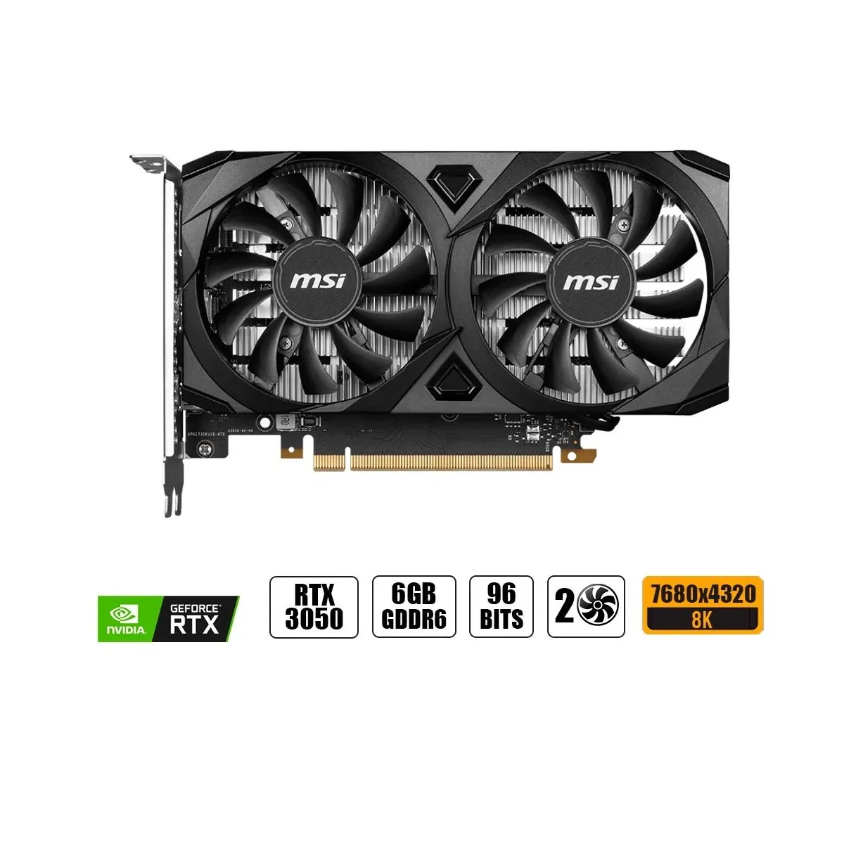 COMPUTADORA GAMER PRO RYZEN 5 5500 RAM 16GB SSD 500GB RTX 3050 6GB - 2