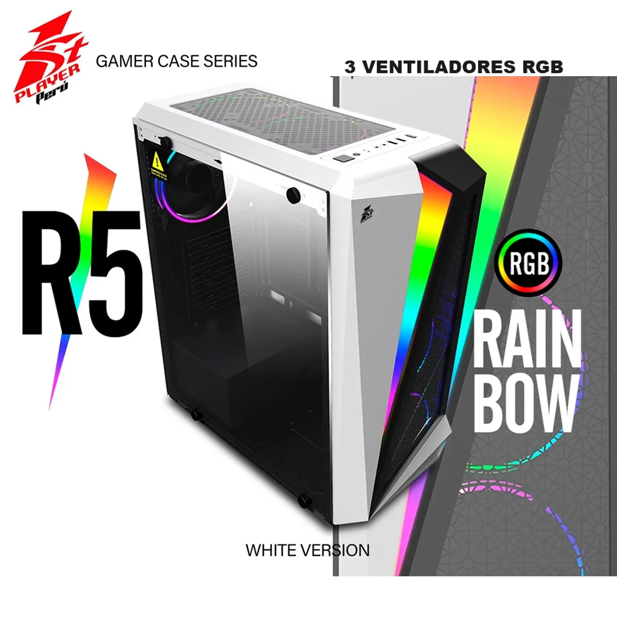 COMPUTADORA GAMER SHOOTER CORE I5 12400F RAM 16GB SSD 500GB RTX 3050 6GB - 3