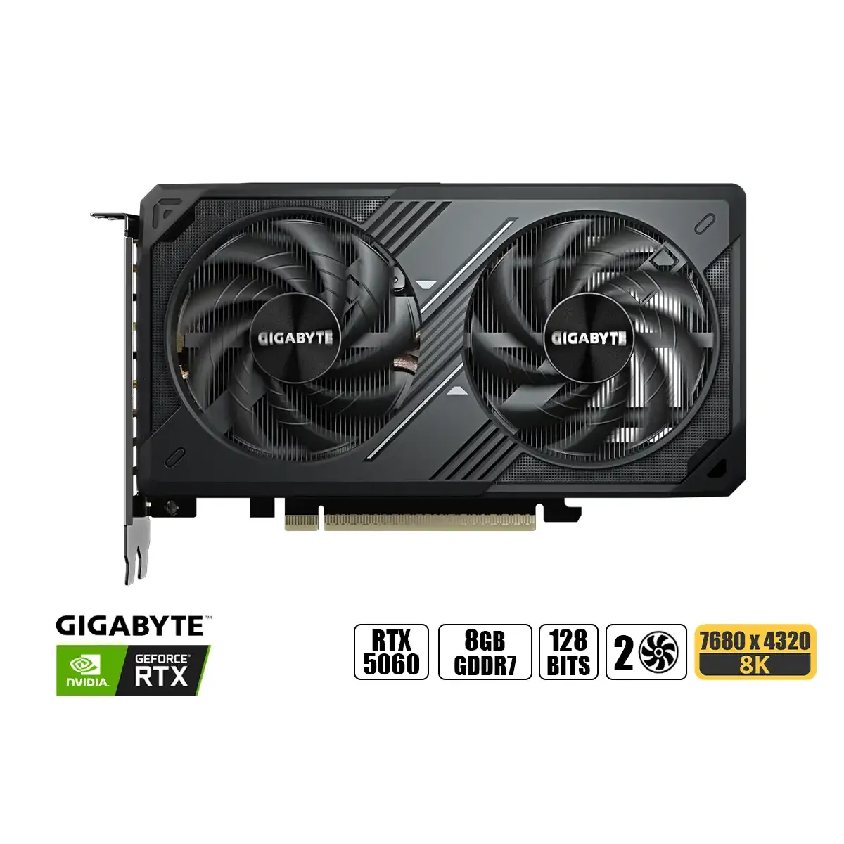 COMPUTADORA GAMER SHOOTER CORE I5 12400F RAM 16GB SSD 500GB RTX 5060 8GB - 5