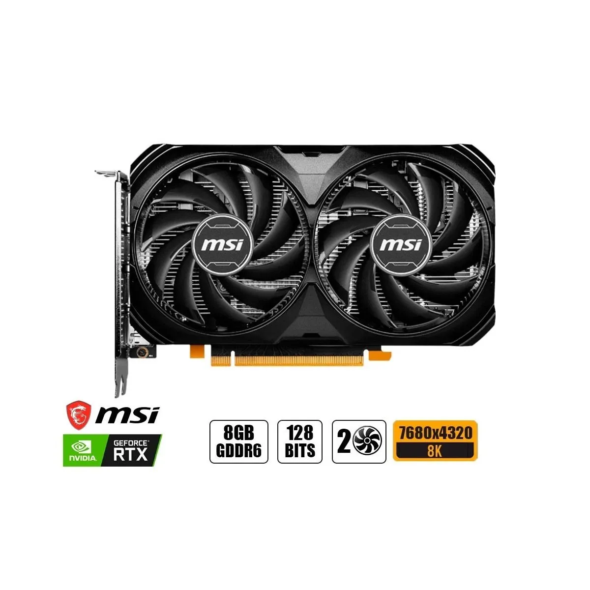COMPUTADORA PC GAMER INTEL CORE I5 12400F RAM 16GB SSD 1TB RTX 4060 8GB - 2