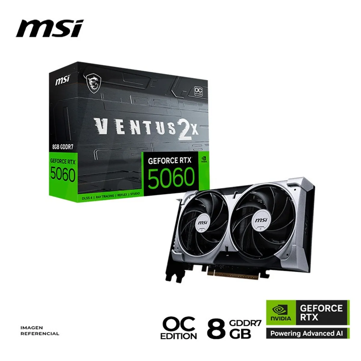 COMPUTADORA PC RYZEN 7 5700X RAM 32GB SSD 1TB GRAFICA RTX 5060 8GB - 2