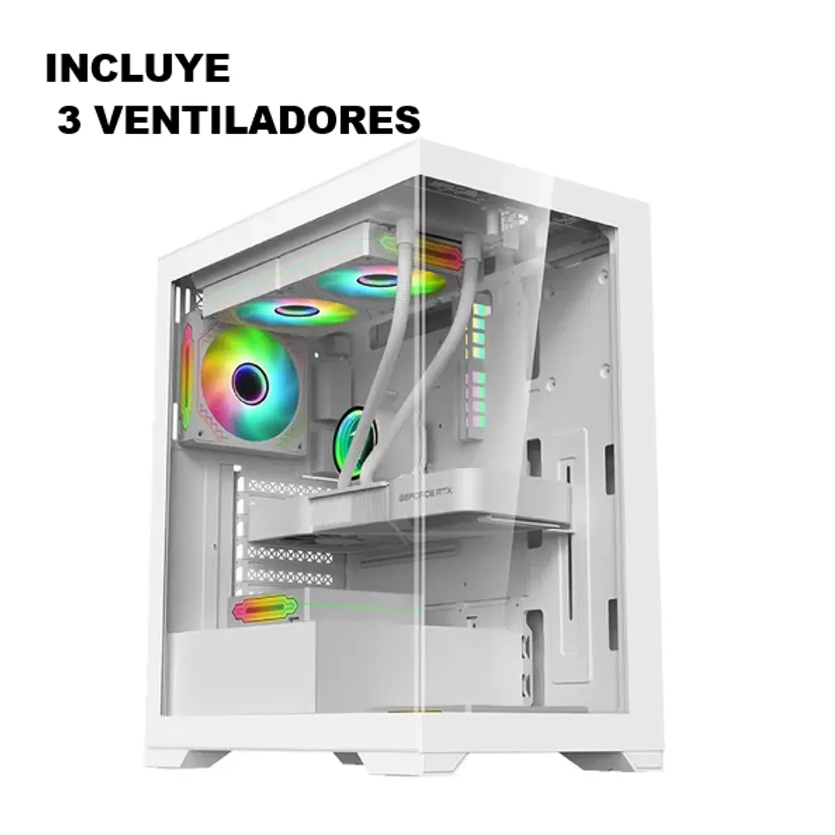 COMPUTADORA PC GAMER RYZEN 5 7600X RAM DDR5 32GB SSD 1TB RTX 5060 8GB - 3