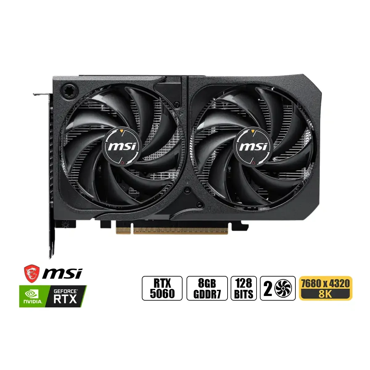 COMPUTADORA PC GAMER RYZEN 5 7600X RAM DDR5 32GB SSD 1TB RTX 5060 8GB - 3