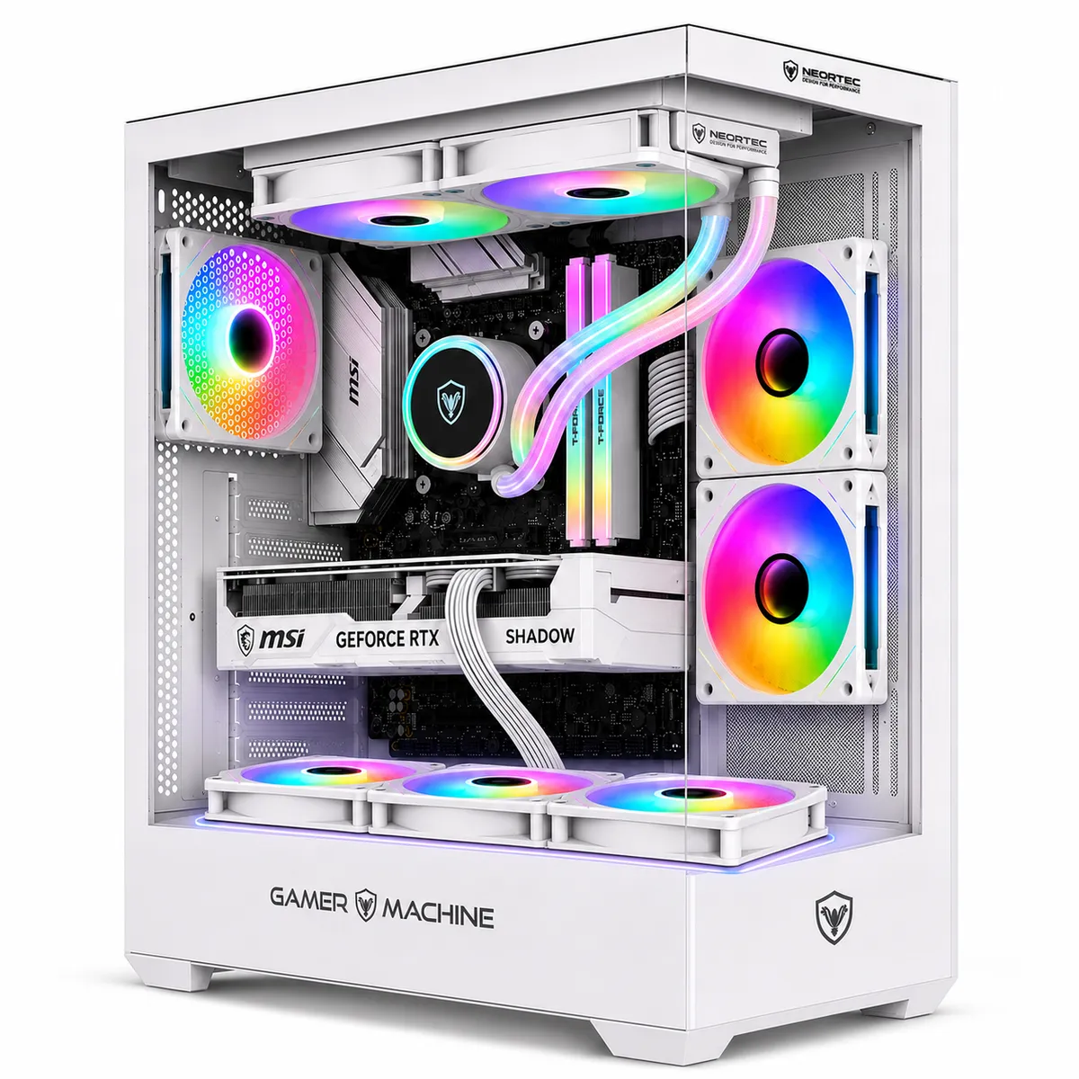 COMPUTADORA PC GAMER CORE I7 14700KF RAM 32GB SSD 1TB GRAFICA RTX 5070 12GB - 4