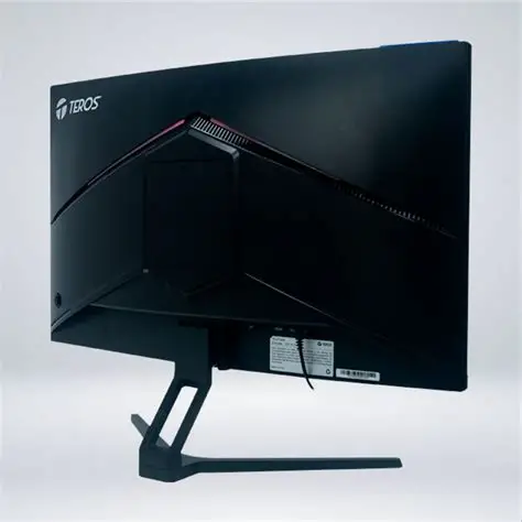 MONITOR GAMER CURVO TEROS TE-2734S 27' PANEL VA FULL HD (1920 X 1080), 144HZ, 1MS, HDMI, DP (COLOR NEGRO) - 3