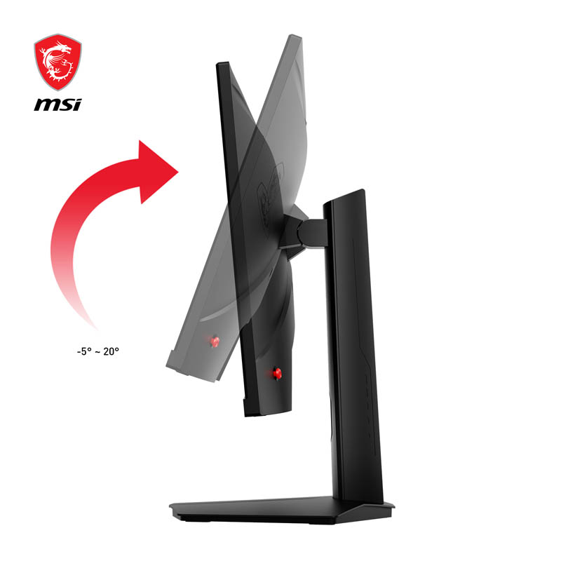 MONITOR GAMER PLANO MSI G244F E2 23.8', PANTALLA FULL HD, PANEL FAST IPS , TASA DE REFRESCO 180HZ, TIEMPO DE RESPUESTA 1MS, - 4