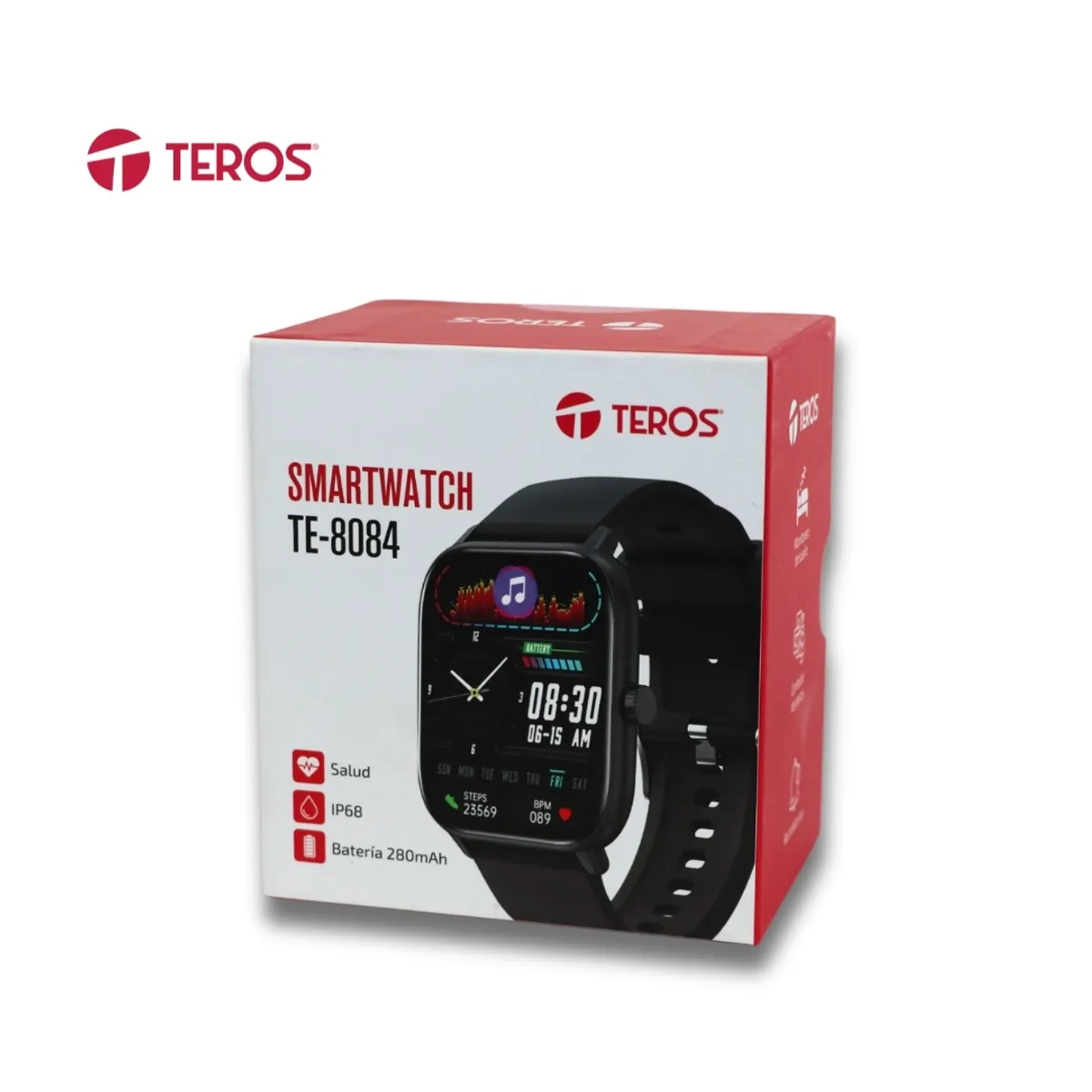 SMARTWATCH TEROS TE-8084N NEGRO AMOLED, IP68, BLUETOOTH 5.3 - 4