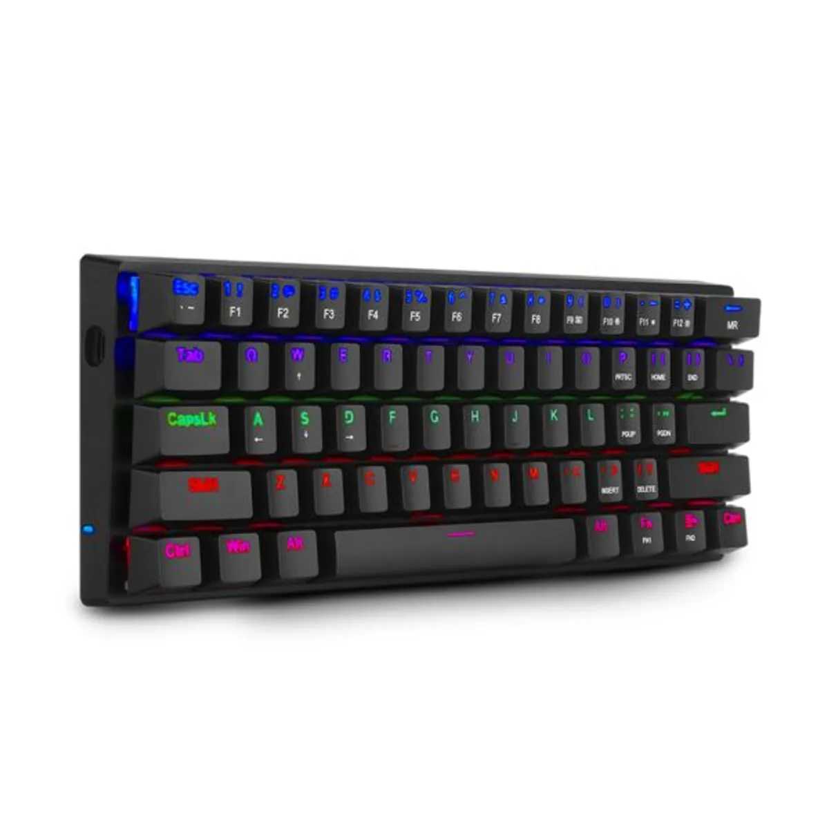 TECLADO MECANICO TDAGGER ARENA BLACK RGB RAINBOW ESPAÑOL SWITCH BROWN - 2
