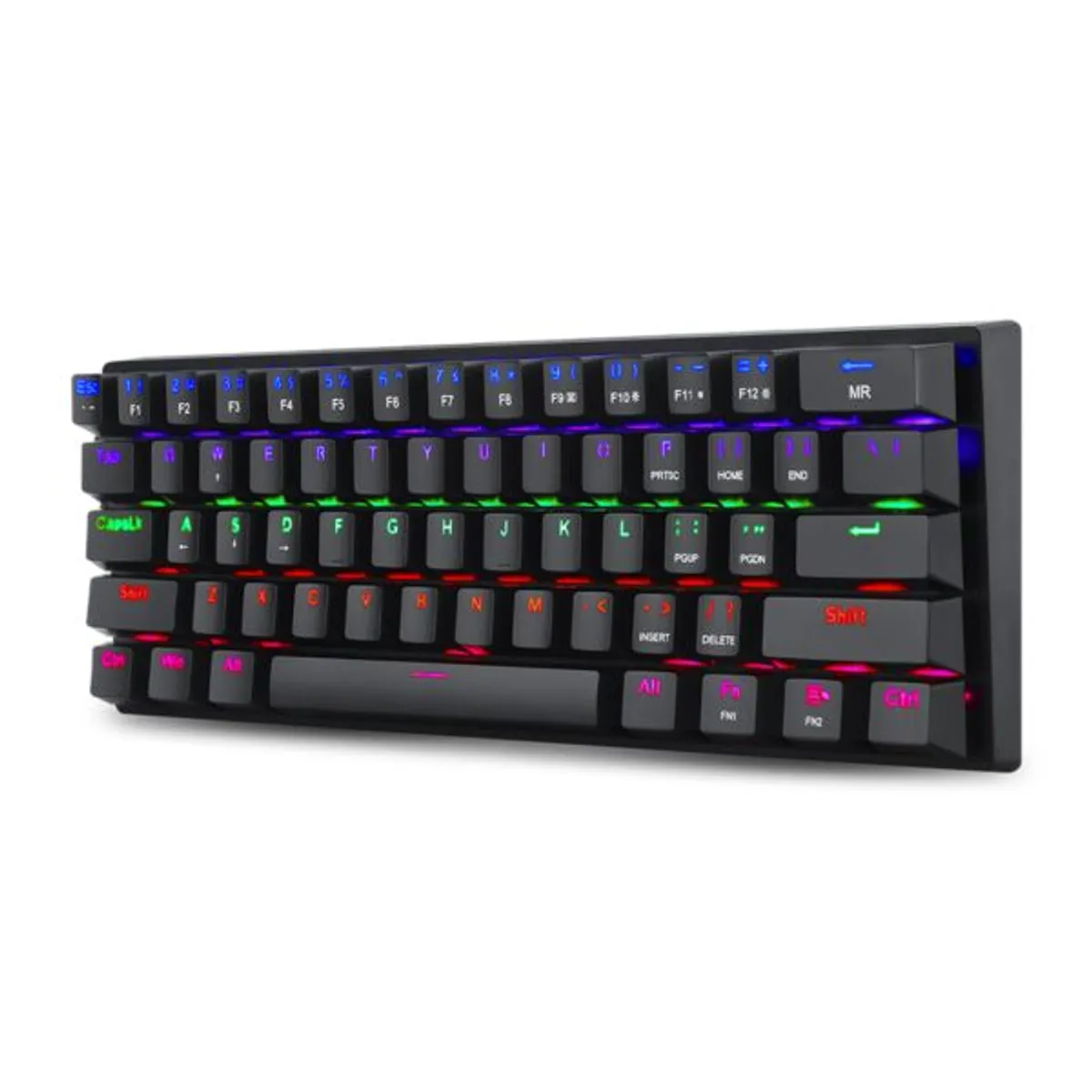 TECLADO MECANICO TDAGGER ARENA BLACK RGB RAINBOW ESPAÑOL SWITCH BROWN - 3