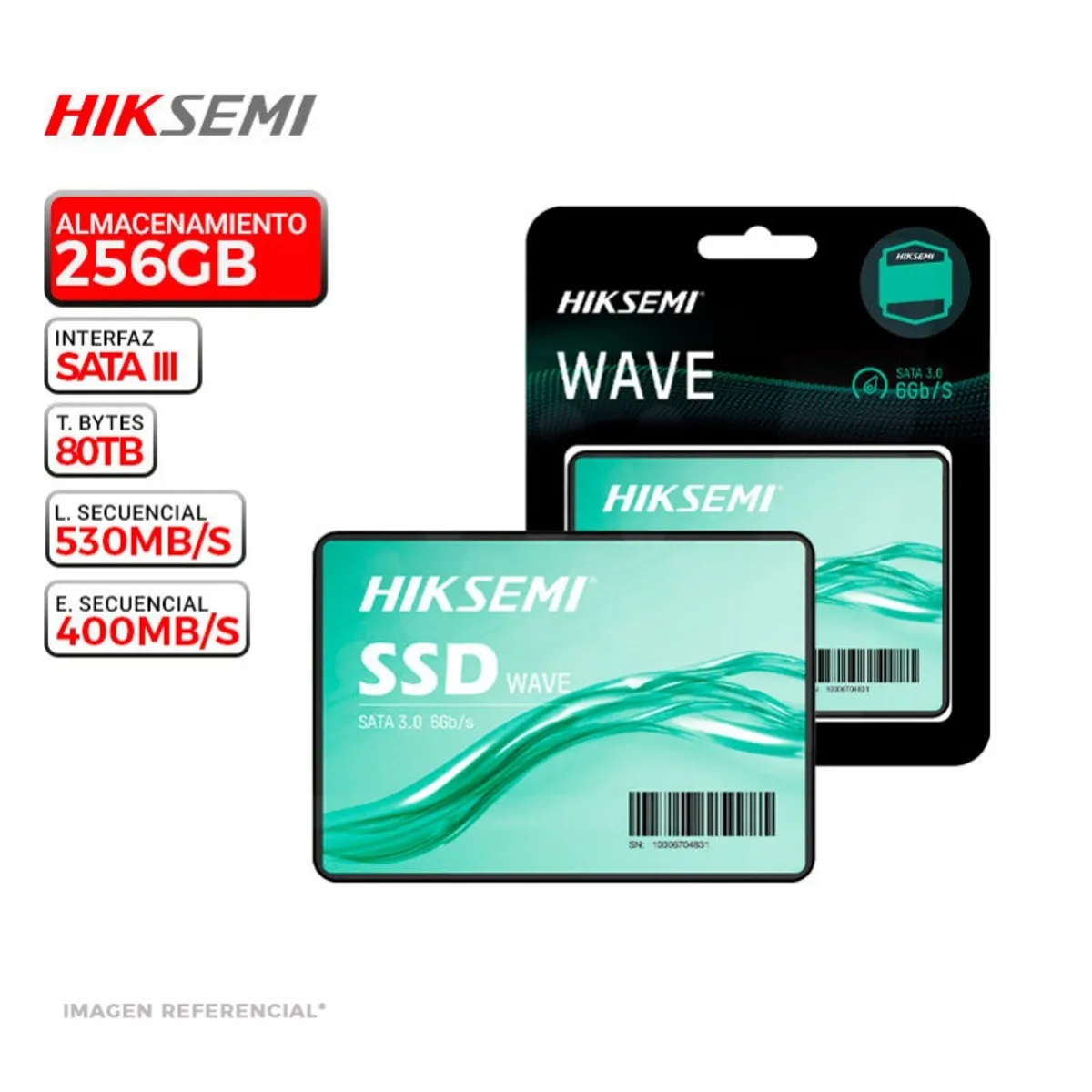 SSD HIKSEMI WAVE 256GB SATA 2.5 - 1