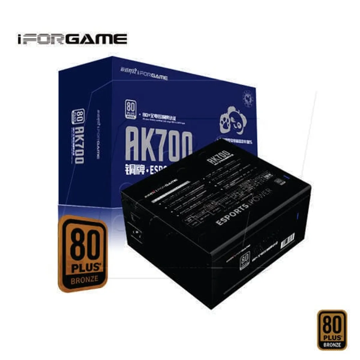 FUENTE DE PODER AK700W 700W 80 PLUS BRONZE - 1