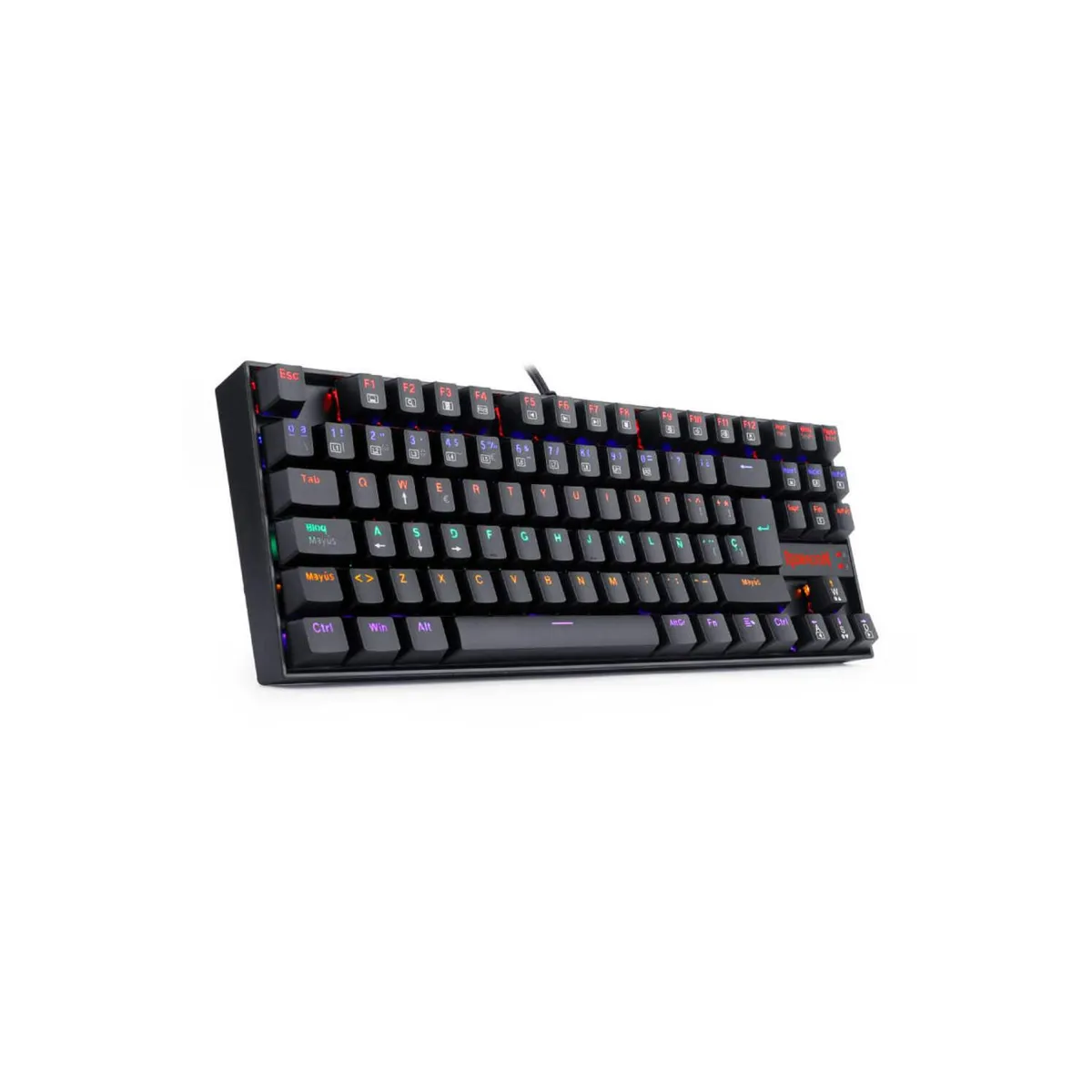 TECLADO MECÁNICO KUMARA K552 RGB BLACK SWITCH RED - 3