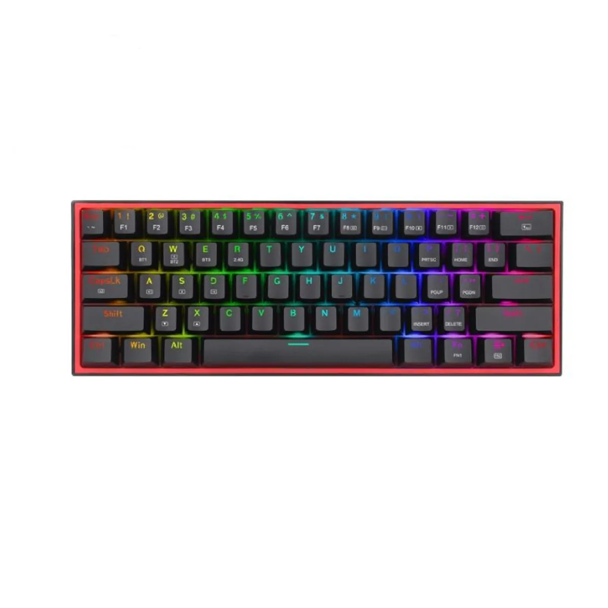 TECLADO MECÁNICO REDRAGON FIZZ PRO WIRELESS K616-RGB BLACK - 1