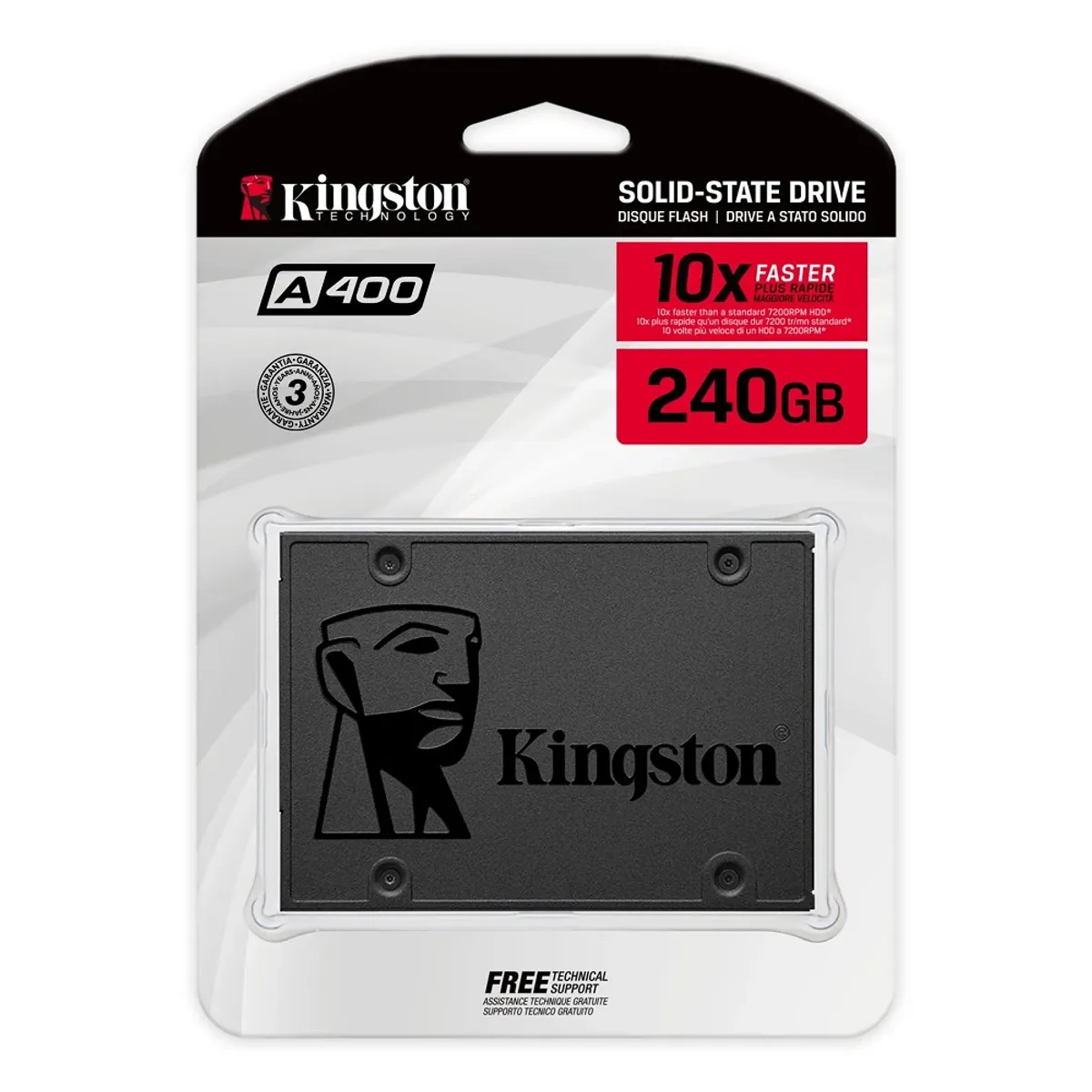 SSD KINGSTON A400 240GB 25 SATA - 1