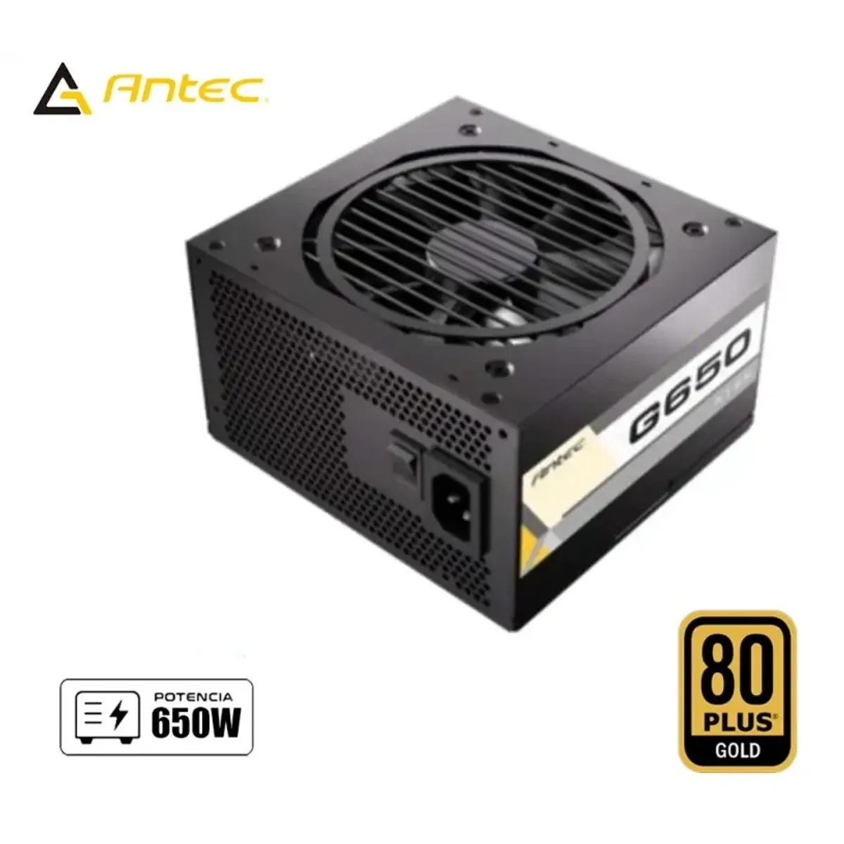 FUENTE DE PODER ANTEC G650 650W 80 PLUS GOLD SEMI MODULAR - 1