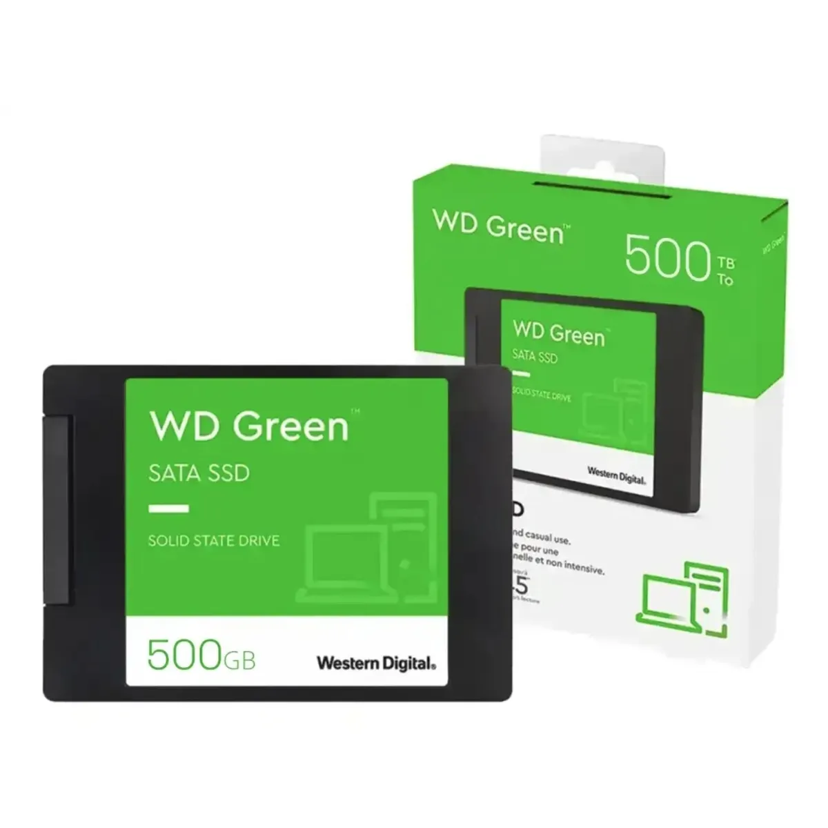 SSD WESTER DIGITAL 500GB GREEN SATA 2.5 - 1