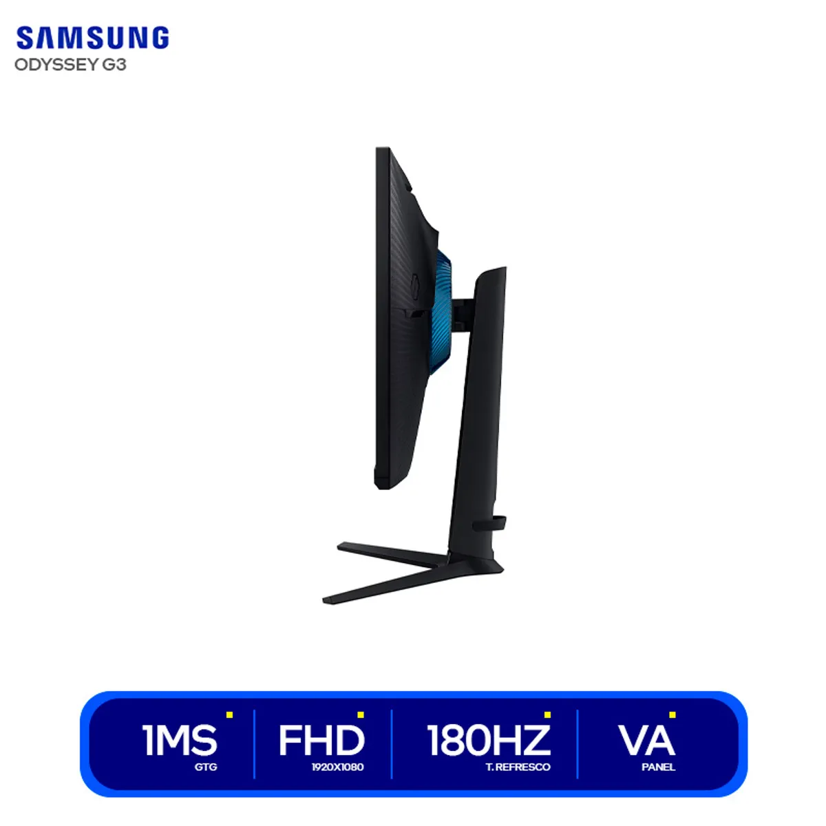 MONITOR GAMER SAMSUNG 27” LS27AG320NLXPE ODYSSEY G3 180HZ 1MS - 4