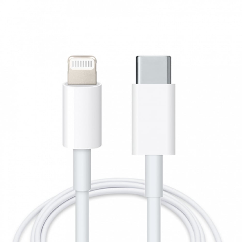 CABLE TIPO C A LIGHTNING TEROS, COLOR BLANCO (PARA IPHONE) - 2
