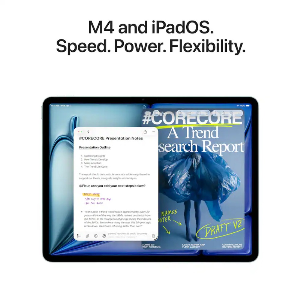 IPAD AIR 11' CHIP M4 (2026) 128GB STARLIGHT - 4