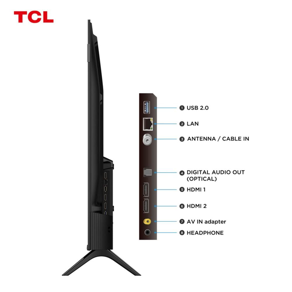TELEVISOR TCL QLED 32' FHD GOOGLE TV 32V51C - 4