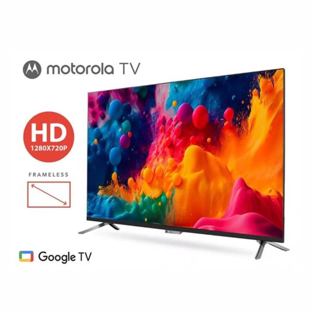 TELEVISOR MOTOROLA 32 SMART GOOGLE TV CON BLUETOOTH MOT32HLE11 - 1