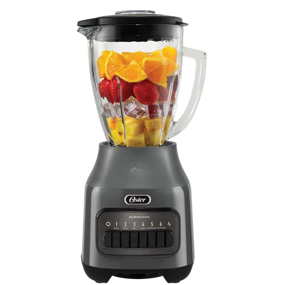 LICUADORA OSTER 1.5L CON 6 VELOCIDADES BLSTPEG-GPB GRIS - 3